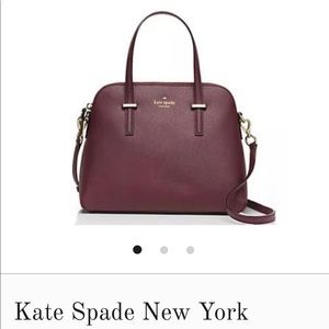 Kate Spade cedar street maise, mahogany purse